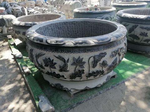 點(diǎn)擊查看詳細(xì)信息<br>標(biāo)題：石缸石花盆 閱讀次數(shù)：3214